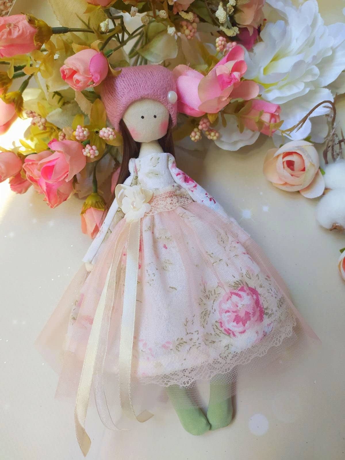 ChernikovaNataliya - Wholesale Doll - Kids - Handmade Shabby Chic Ballerina Rag Doll for Girls5