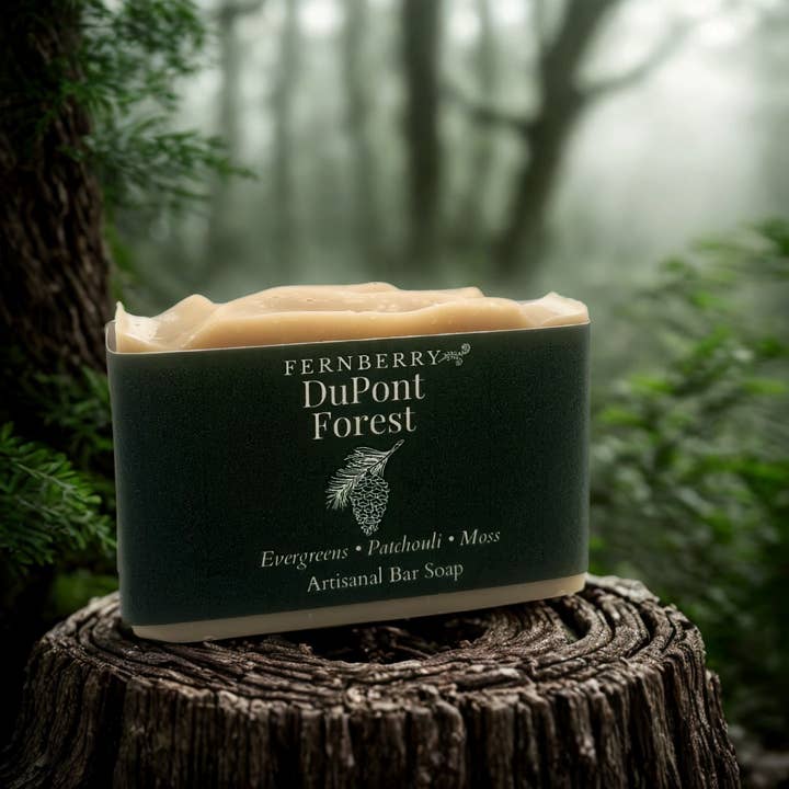 Fernberry - Wholesale Bar Soap - DuPont Forest- Handcrafted Vegan Soap Bar (NC Inspired)1