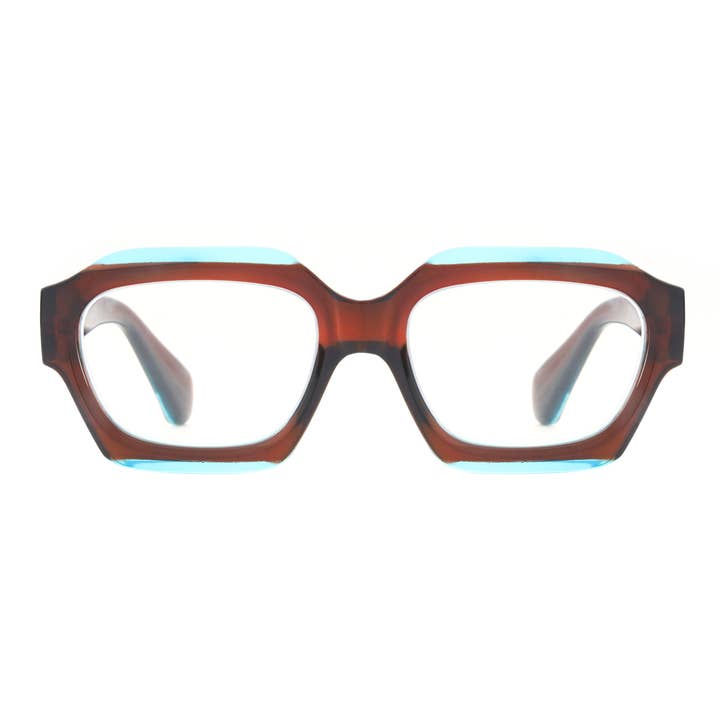 Ryan Simkhai Eyeshop - Wholesale Eyeglasses - Women's - HANI | Brown | Blue | Progressive Blue Light1