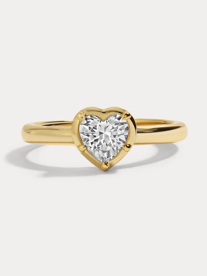 Cleo Heart Ring for wholesale by Lili Claspe
