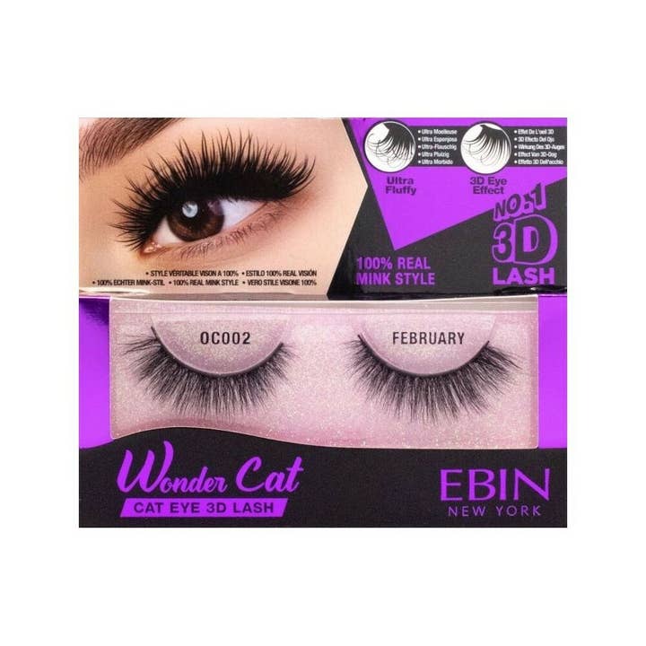 Diacly - Wholesale False/Fake Eyelashes - Ebin New York 3D Wonder Cat Eyelashes