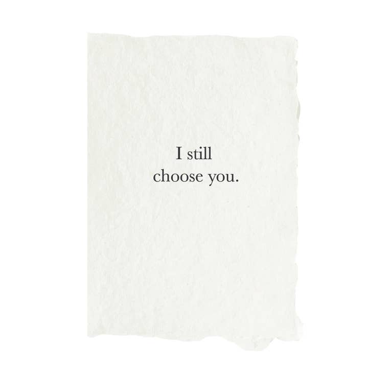 farmette - Wholesale Love Card - I still choose you card