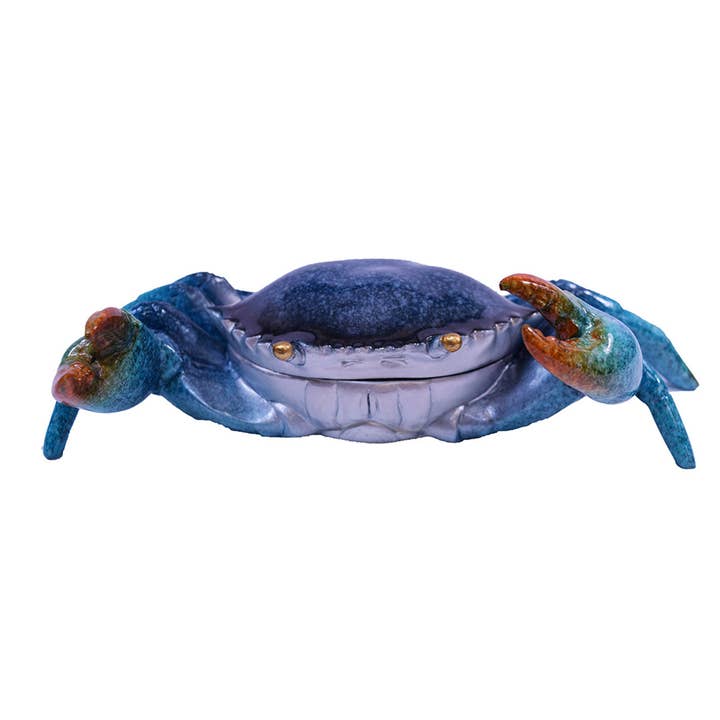 Sea Creations - Wholesale Decorative Figurine - Crab Box 8 1/2"