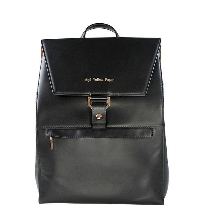 AYP Back Bag Black for wholesale by And Yellow Paper