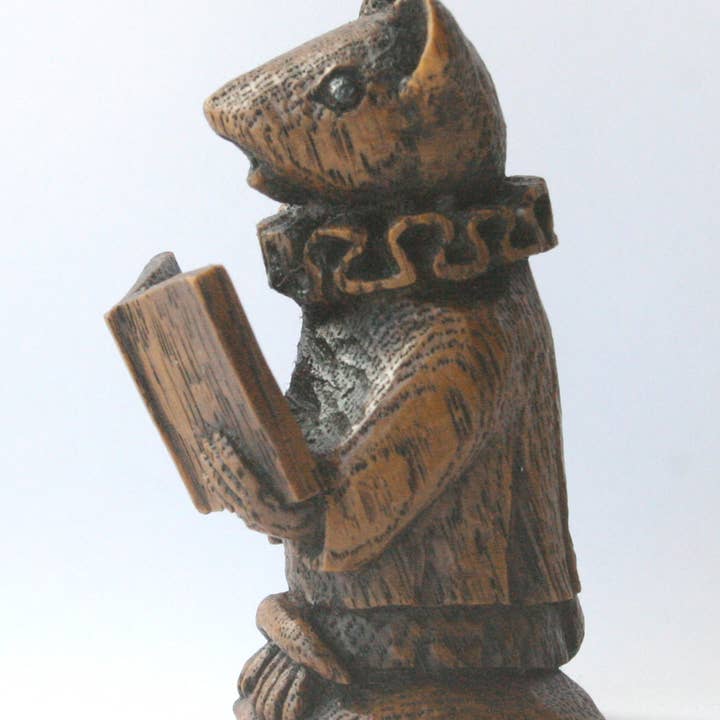Oakapple Designs Ltd - Wholesale Decorative Figurine - Church Mouse Choir Singing. Reproduction carving Ornament.1