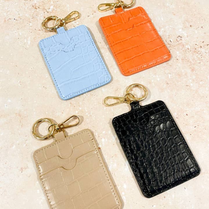 Angels Whisper Accessories - Wholesale Card holder – women's - Croc Keyring Card Holder4