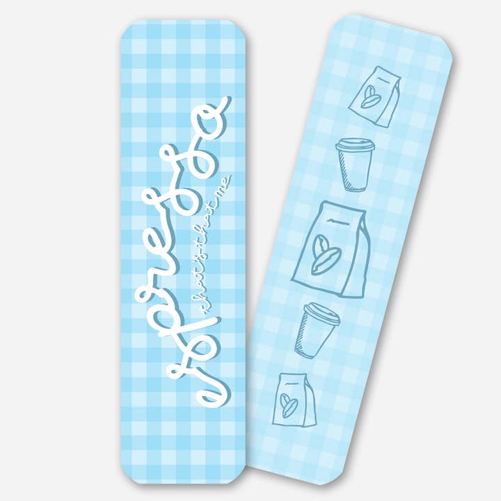 That's That Me Espresso - Bookmark for wholesale by Danni Boden Designs