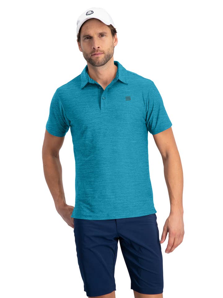 Three Sixty Six - Wholesale Polo - Men's - Men's Quick Dry Golf Shirts - Short Sleeve, Athletic Polo