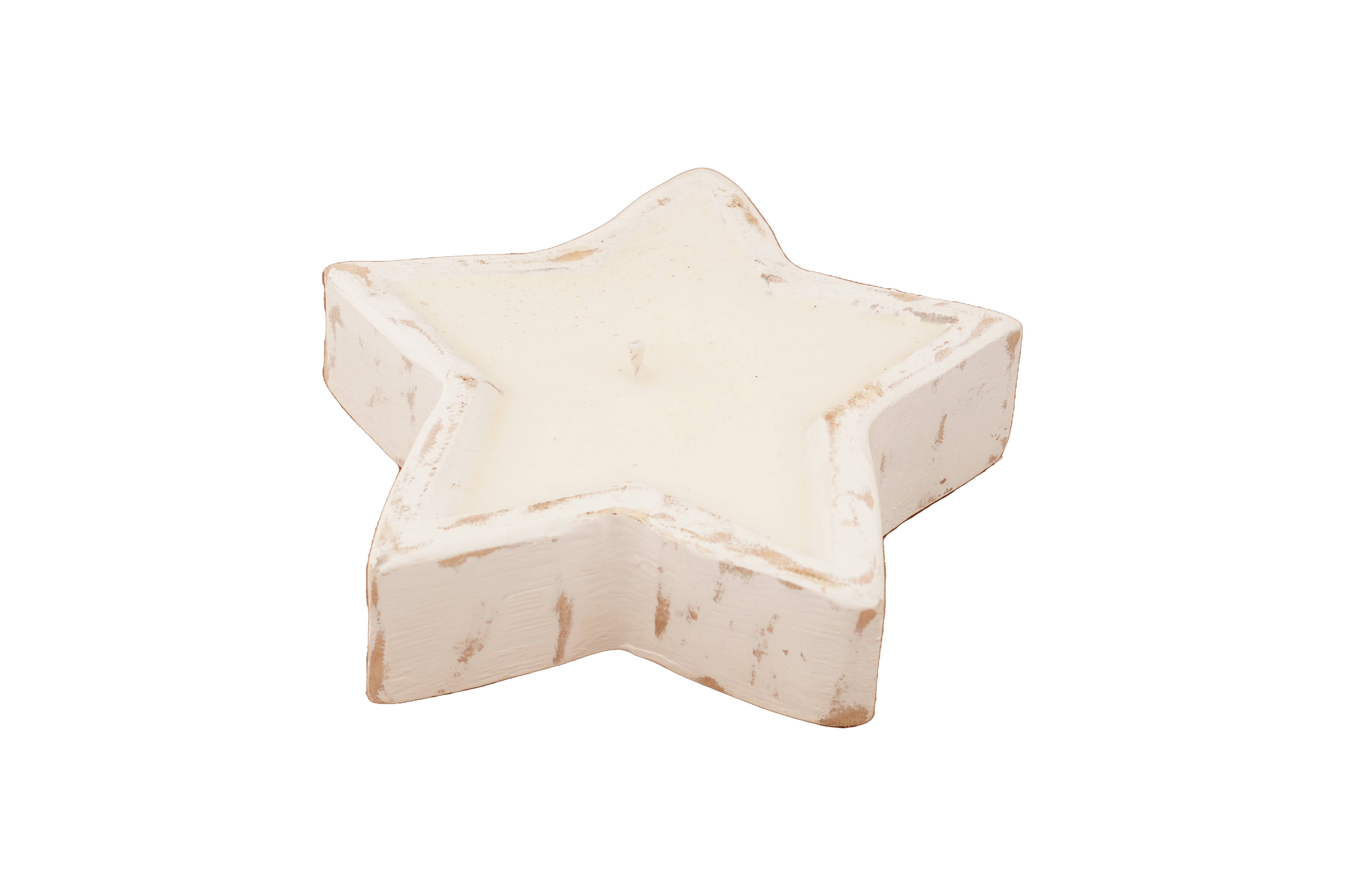 My Amigos Imports - Wholesale Candle Holder - Star Dough Bowl-Small-7x7x2 inches-Candle Ready-NEW5