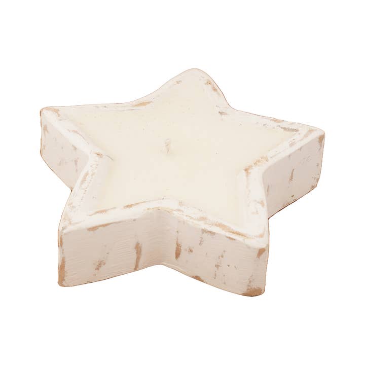 My Amigos Imports - Wholesale Candle Holder - Star Dough Bowl-Small-7x7x2 inches-Candle Ready-NEW5