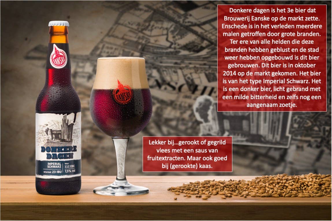 Brouwerij Eanske - Wholesale Beer - Dark Days, Imperial Schwarz, beer, dark, special2