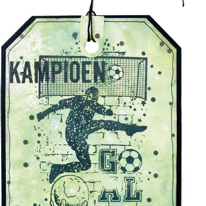 Ecstasy Crafts Distributing - Wholesale Rubber/decorative stamp - Art Stamps - Soccer1