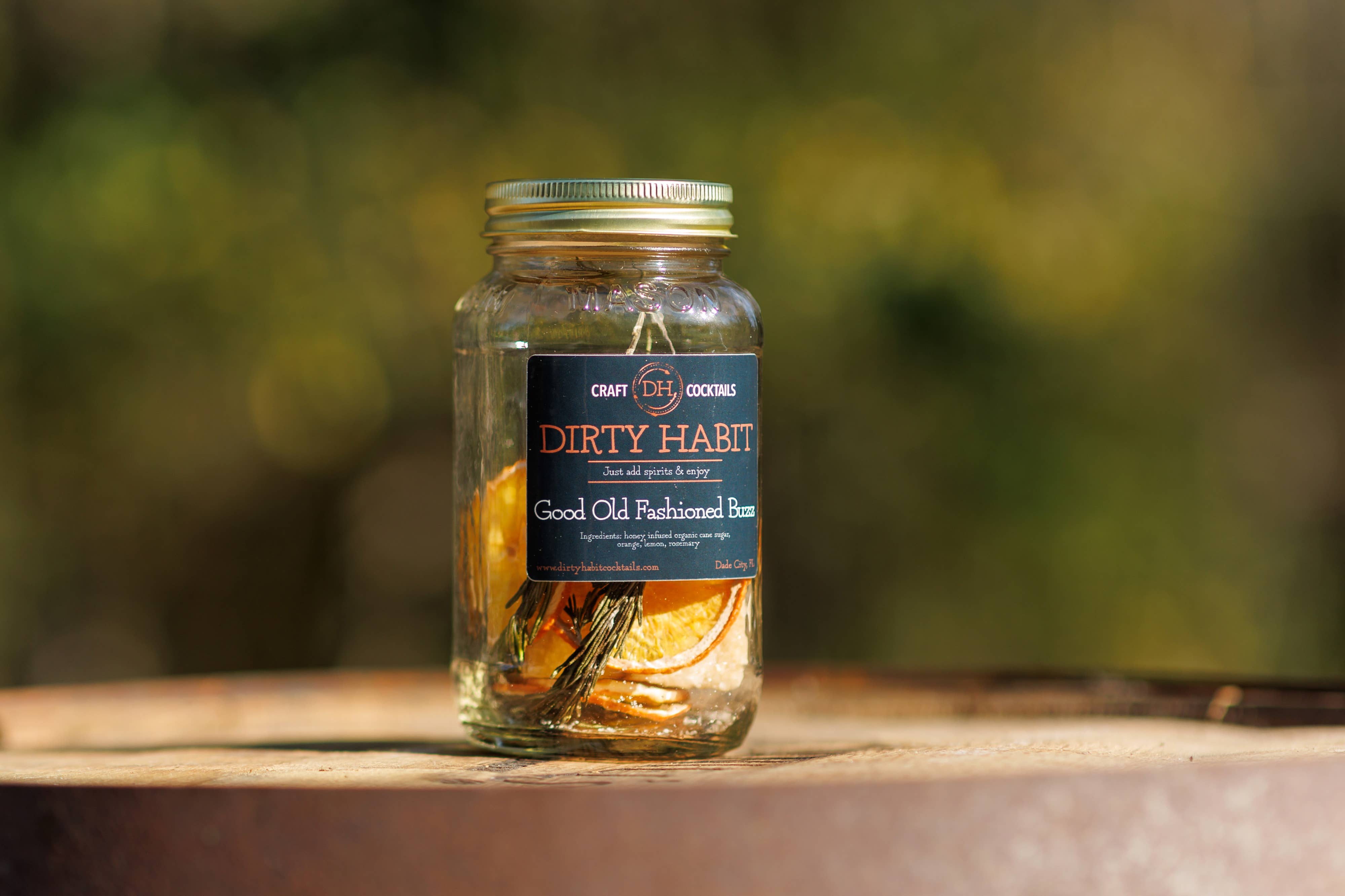 Mason Jar Cocktail Mix – Dirty Habit Cocktails