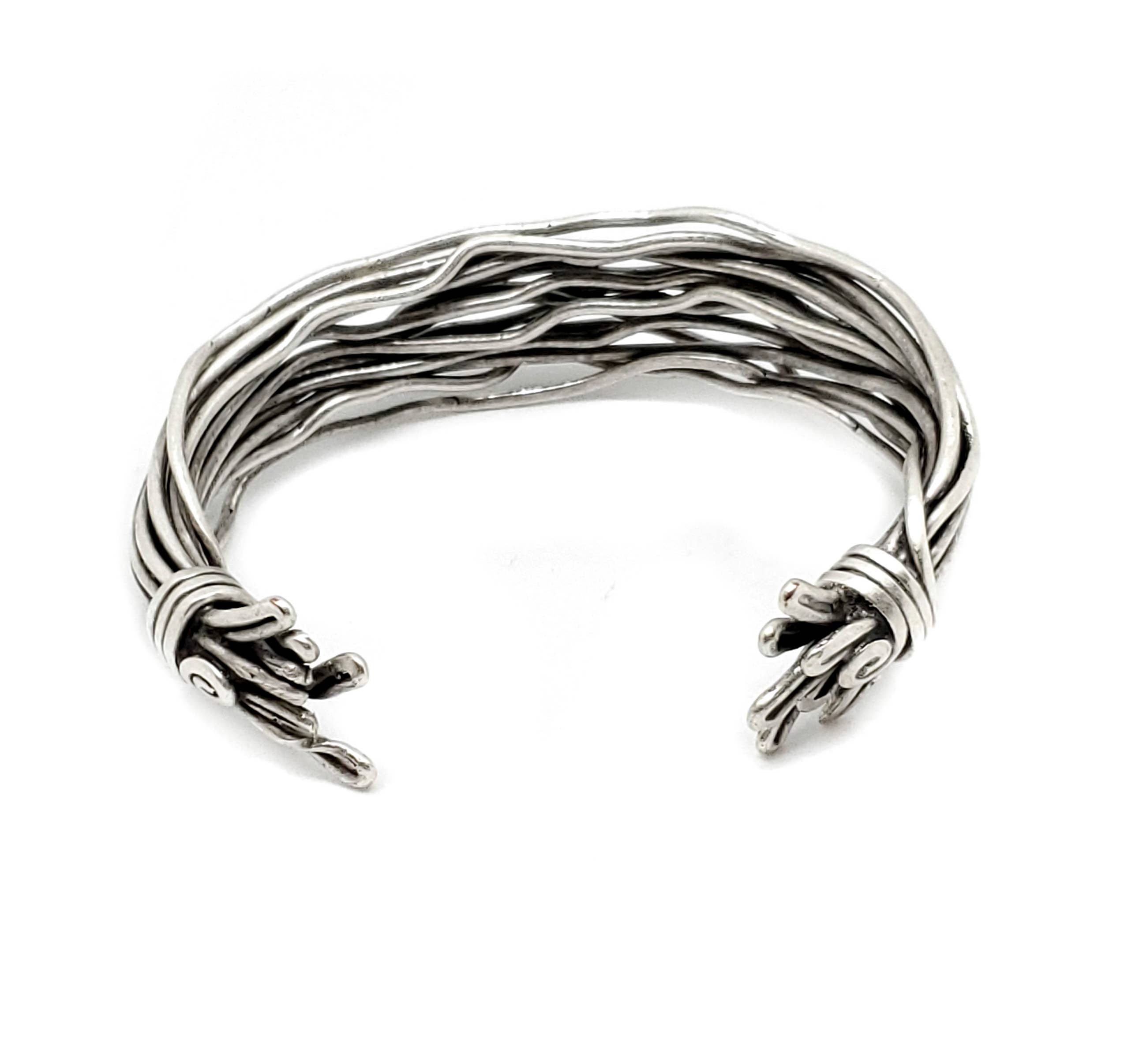 Chanour - Wholesale Cuff Bracelet - Handmade Wire Bangle - CHB024