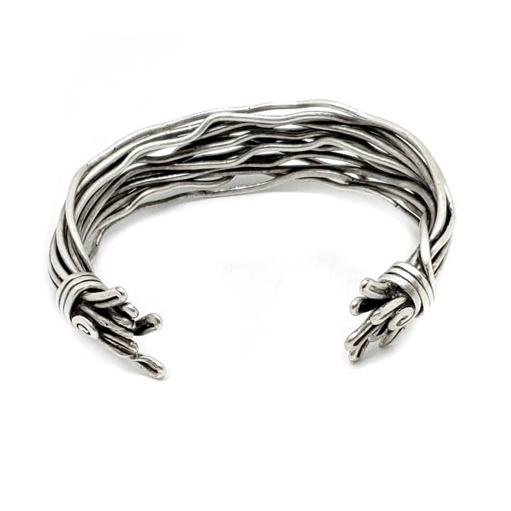 Chanour – Großhandel Manschettenarmband – Handgefertigter Drahtarmband - CHB024