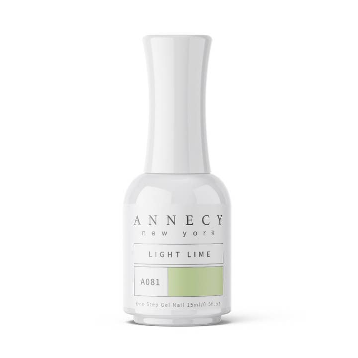 Annecy Gel Nail Polish 0.5 fl. oz. - Light Lime for wholesale by Annecy New York