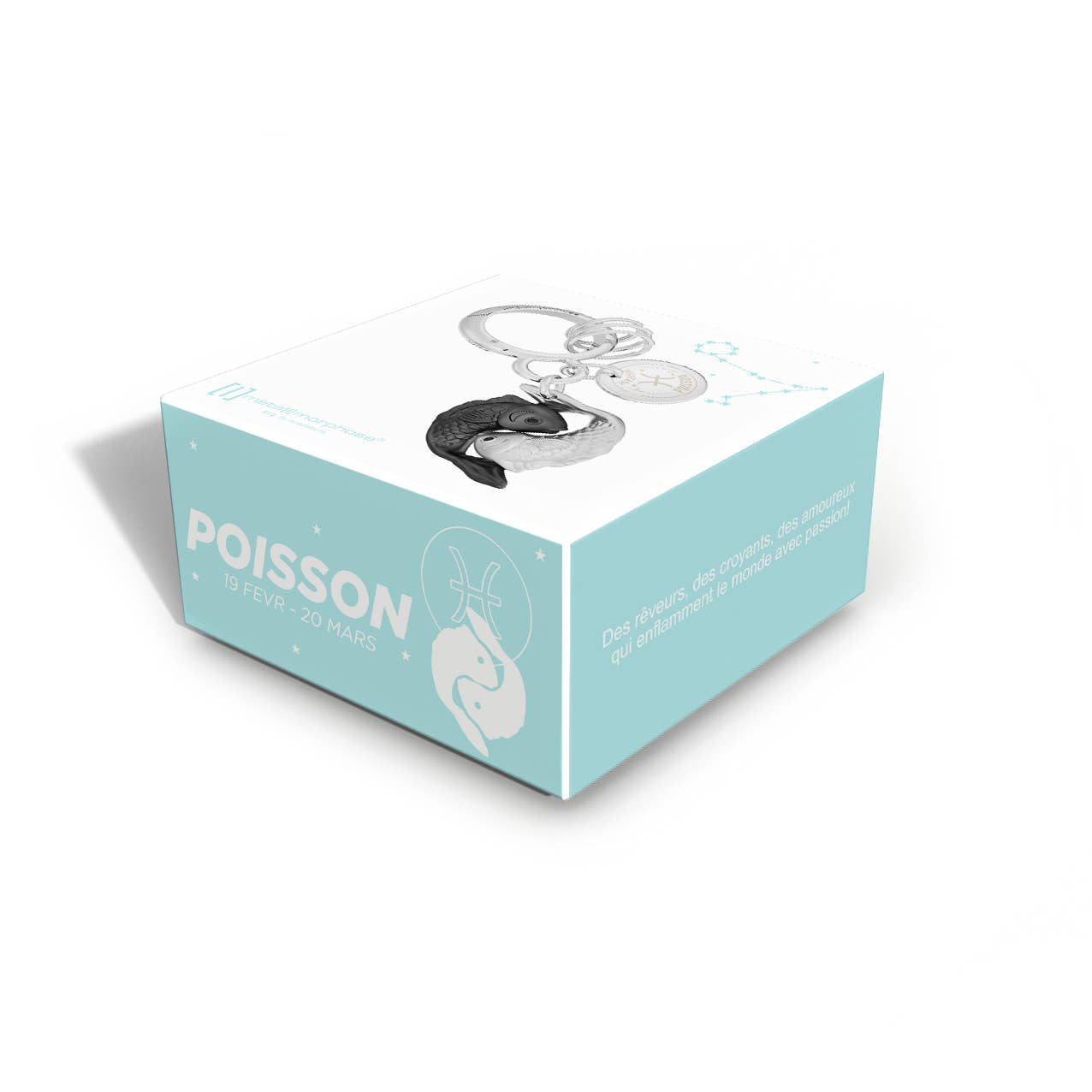 Kontiki - Wholesale Keychain - Unisex - Astrological Sign Keychain - METALMORPHOSE10