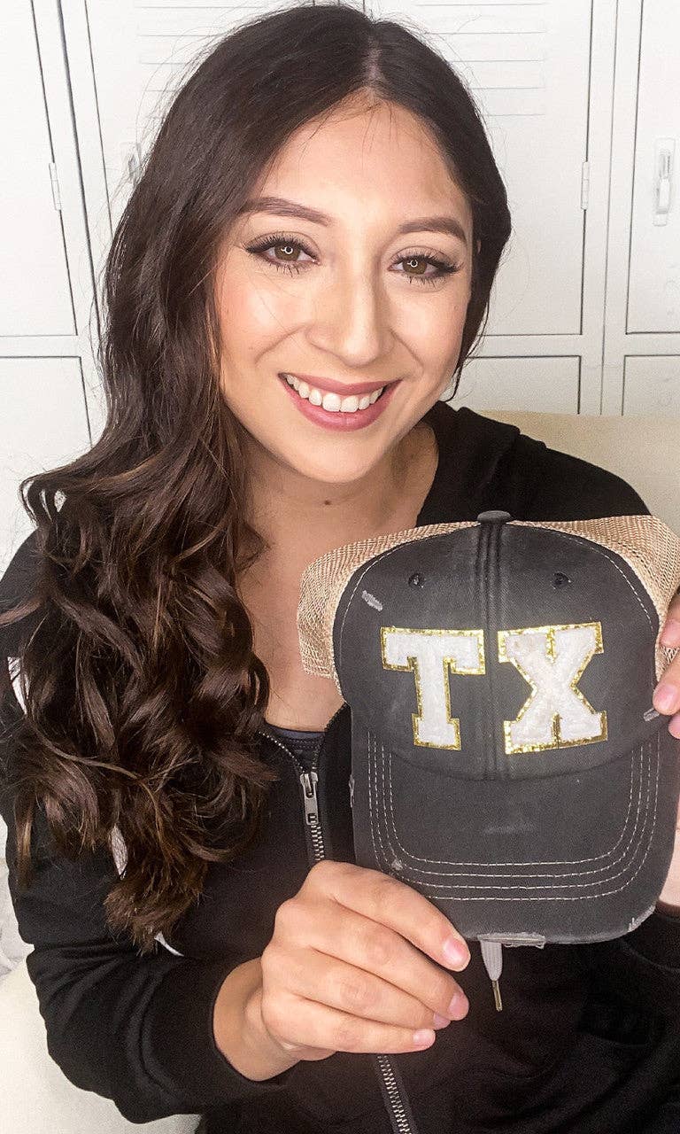 Sugar Stitch - Wholesale Trucker Hat - Women's - State Ideal Chenille Vintage Hat3