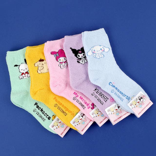 K-Wonderland - Wholesale Socks - Women's - Sanrio Characters ultra-soft cozy warm Sleeping Socks18