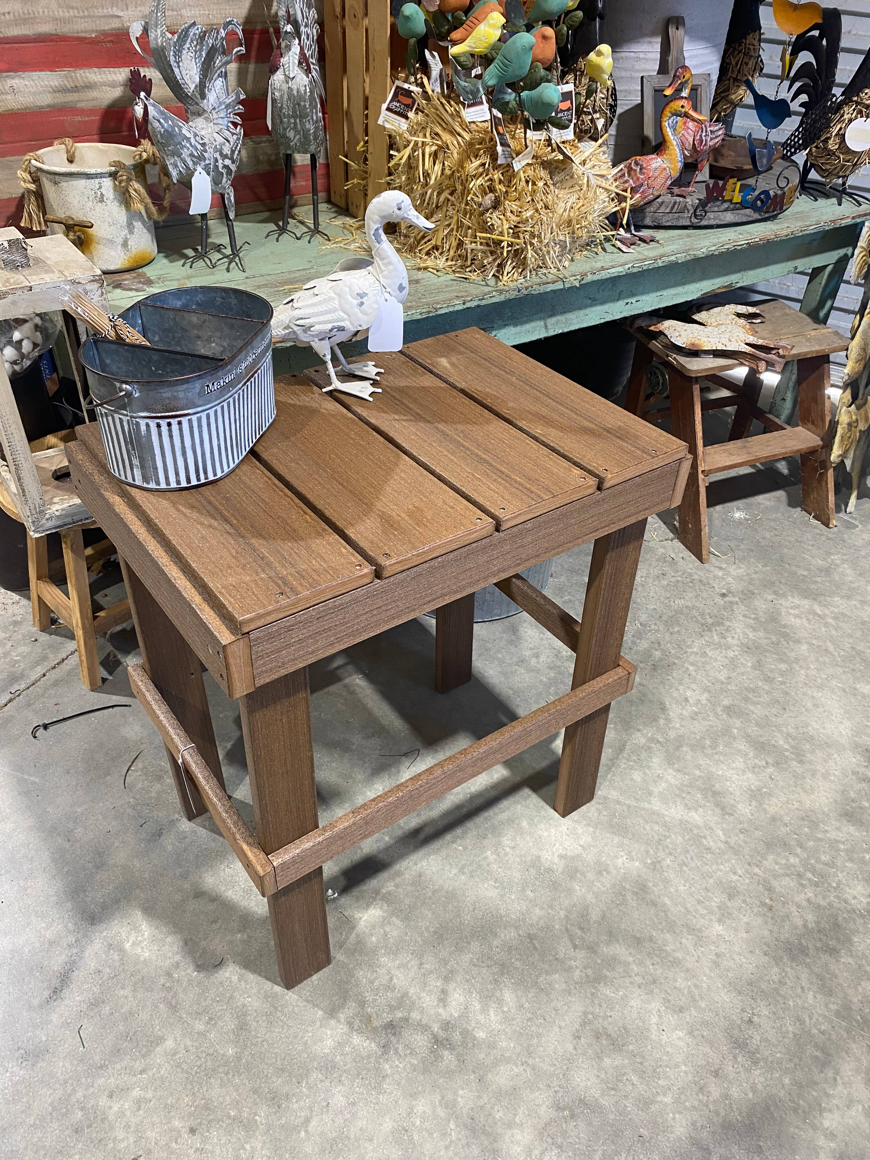 Evergreen Patio - Wholesale Patio Table - Glider Height Rectangular Table3