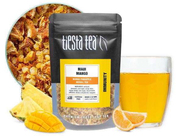 Tiesta Tea Company (loose leaf teas & accessories) - Wholesale Loose Tea - Maui Mango - Mango Pineapple Herbal Tea14