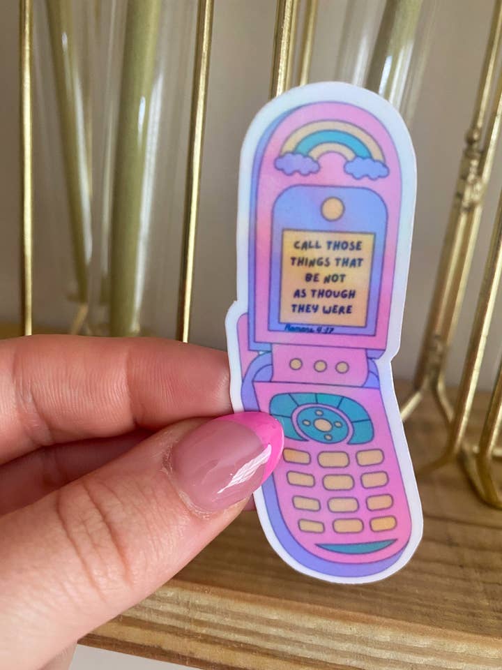 Phone Scripture Aufkleber für den Großhandel von An Aesthetic Dose of Jesus