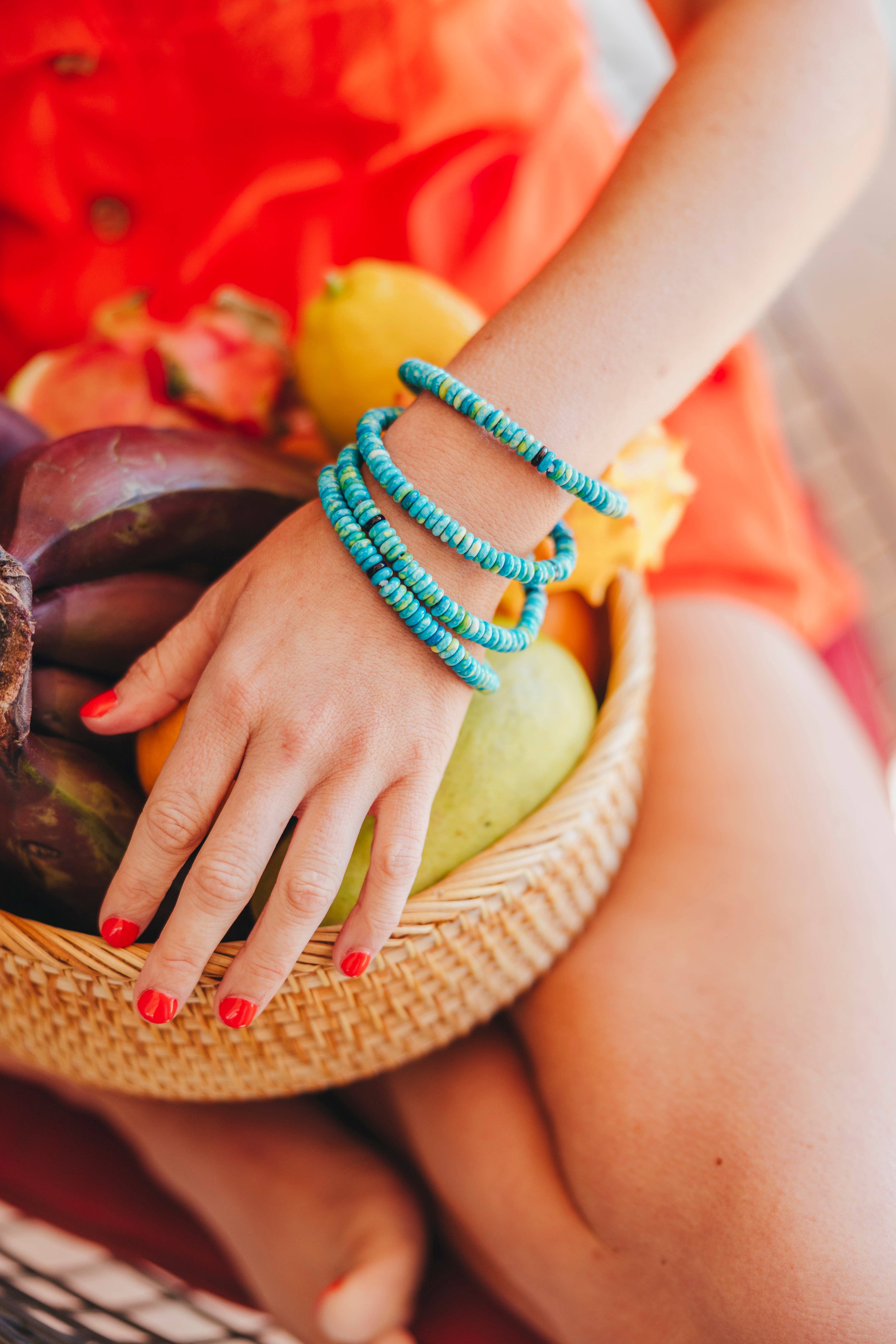 Blue Isla Bracelet for wholesale on Faire1