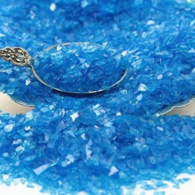 Blue Sparkly German Glass Glitter - Real Super Shard Glitter for wholesale on Faire4