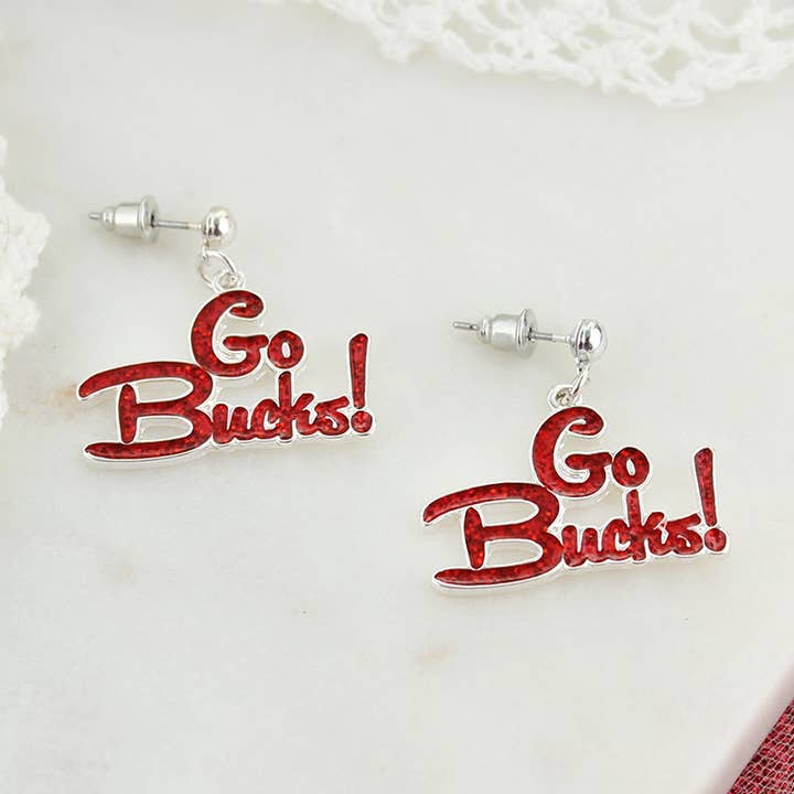 Brincos slogan do estado de Ohio por atacado de Seasons Jewelry