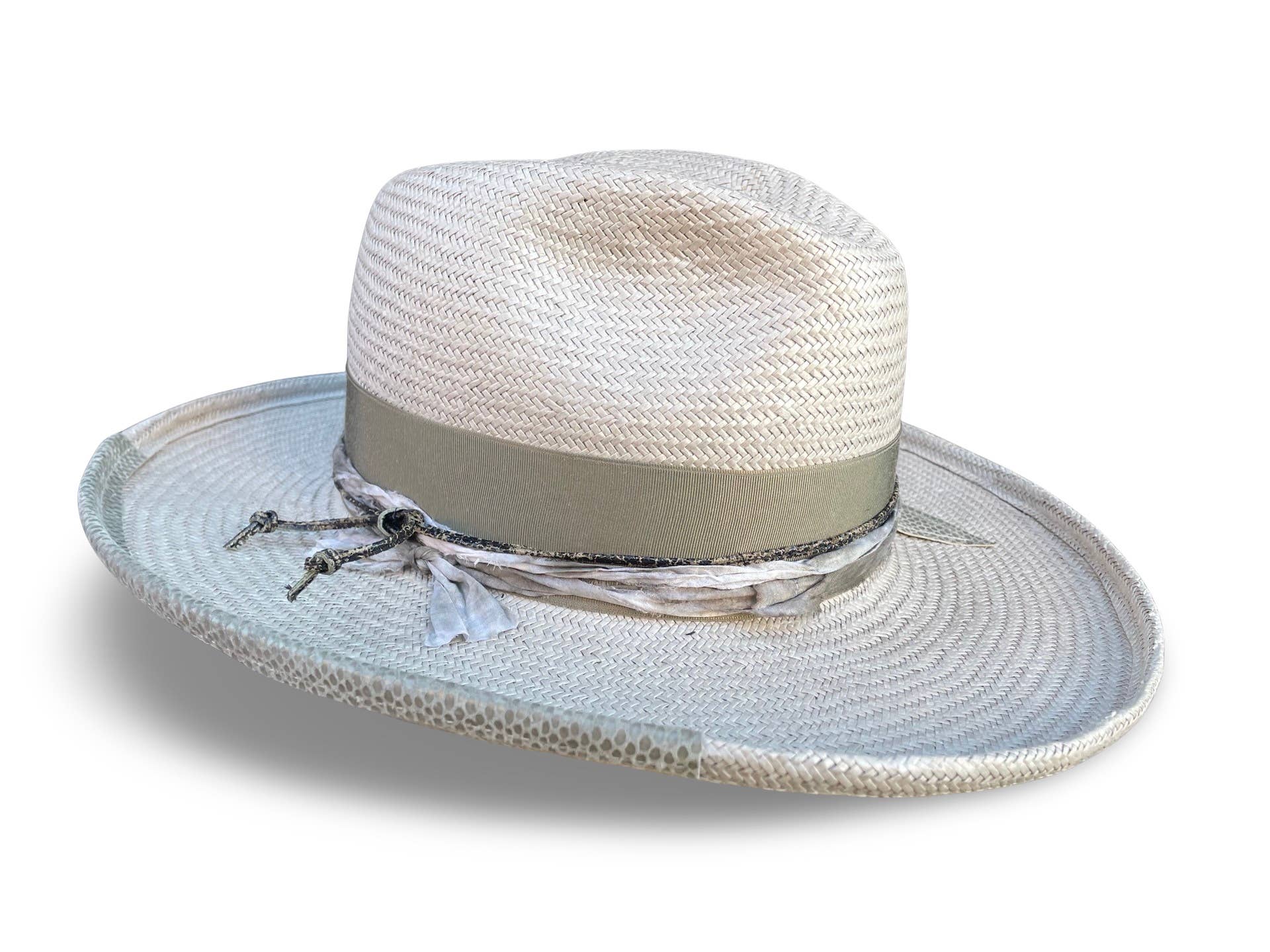 Cha Cha's House of Ill Repute – wholesale Fedora – Women’s – May -  Boho Shantung Straw Fedora1
