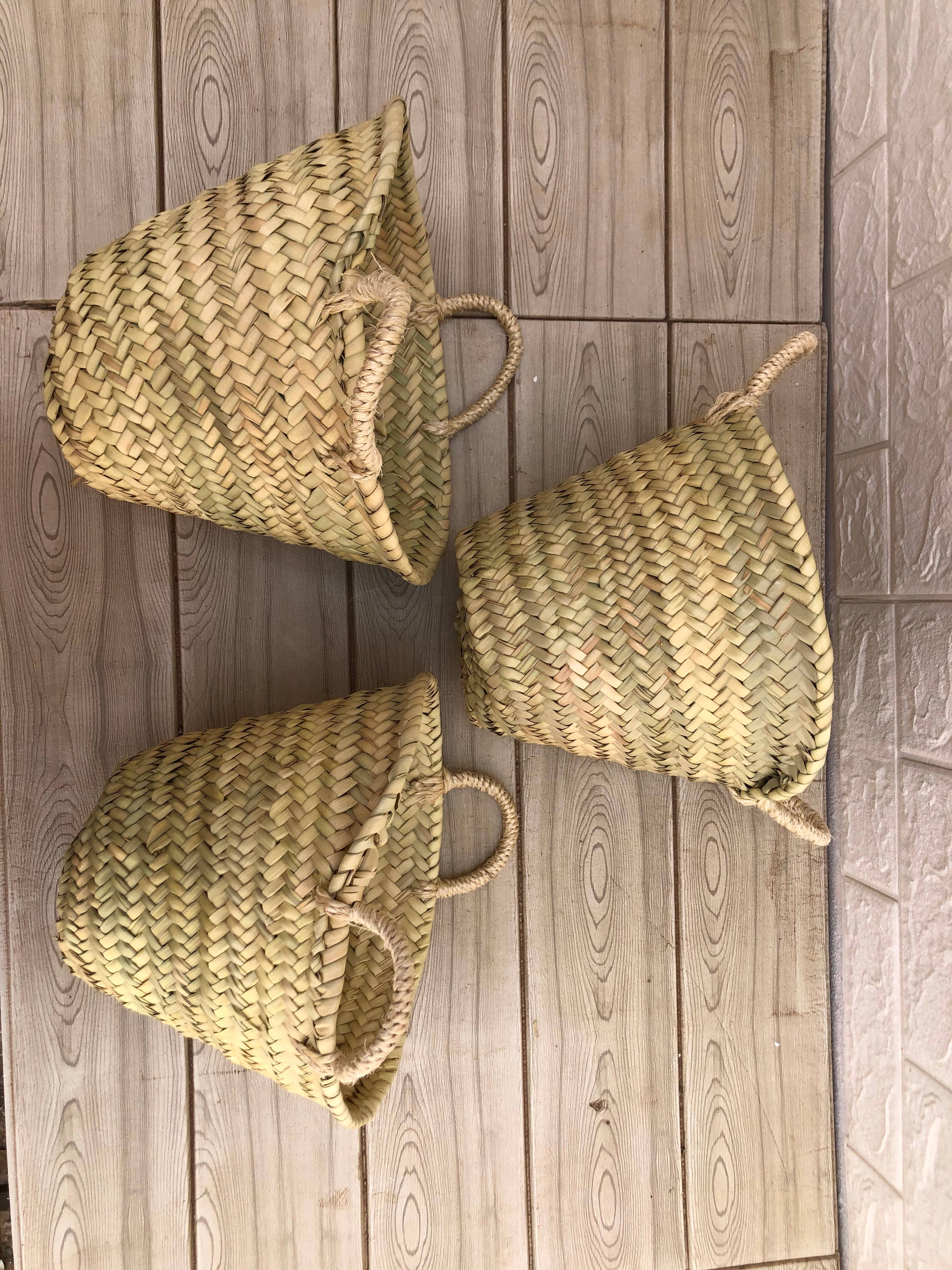 ProHandmadeDesign - Vendita all'ingrosso Borsa da spiaggia - Cesto piccolo in paglia naturale a forma di rosa4