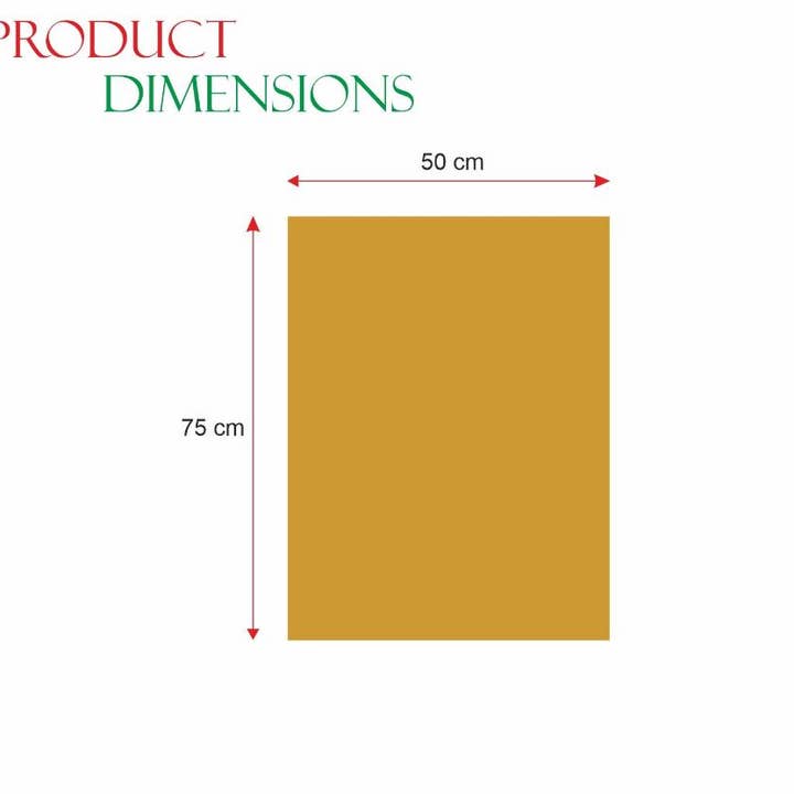 Purple Papers - Wholesale Tissue Paper - Gold Tissue Paper for Gifts 20"x30" Pack of 4 - 100 Sheets