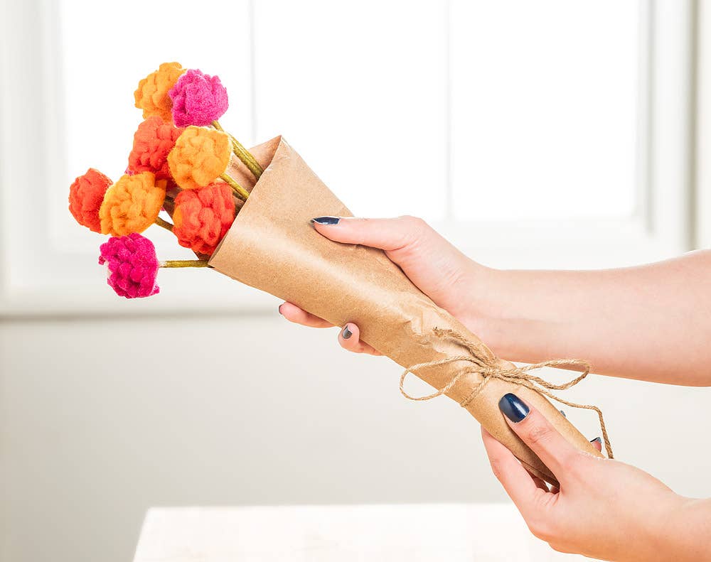 Abbott - Wholesale Artificial Flowers - Layered Petal Flower Stem-3 Assorted-12"H3