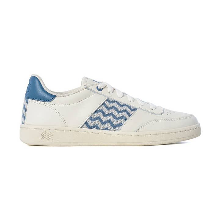 Saigon Classique '24 lage sneakers van beige en blauw leer
voor wholesale door N'GO Shoes