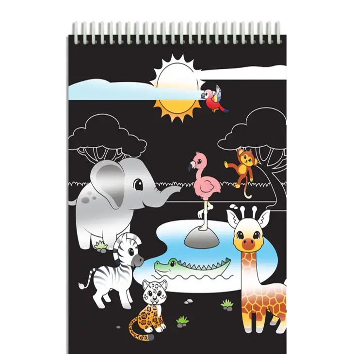 Scentco, Inc - Wholesale Coloring & Activity Book - Kids & Baby - Reveal Wonder - Safari Adventure1