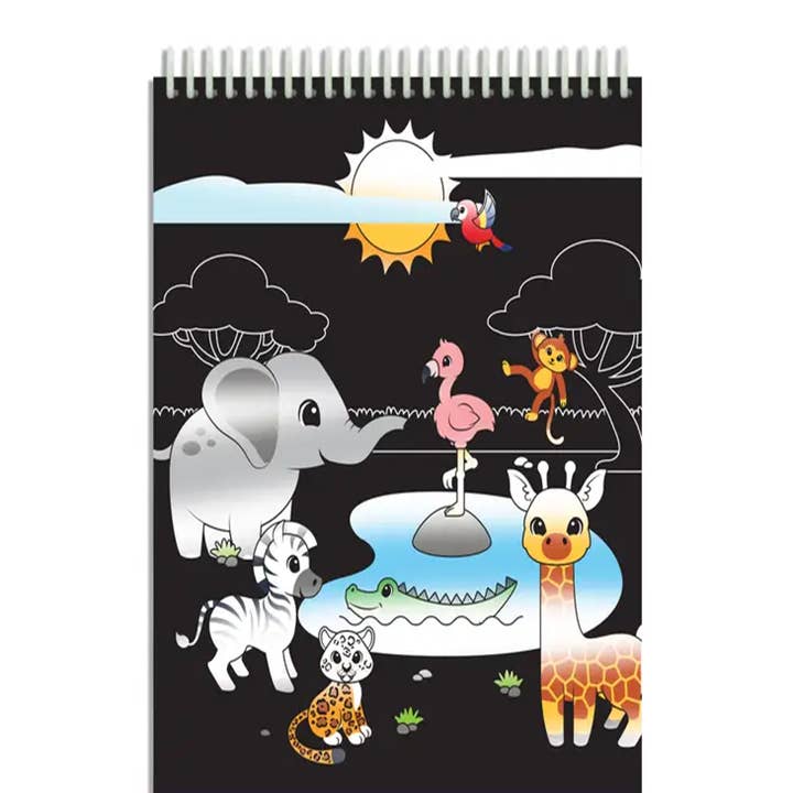 Scentco, Inc - Wholesale Coloring & Activity Book - Kids & Baby - Reveal Wonder - Safari Adventure1