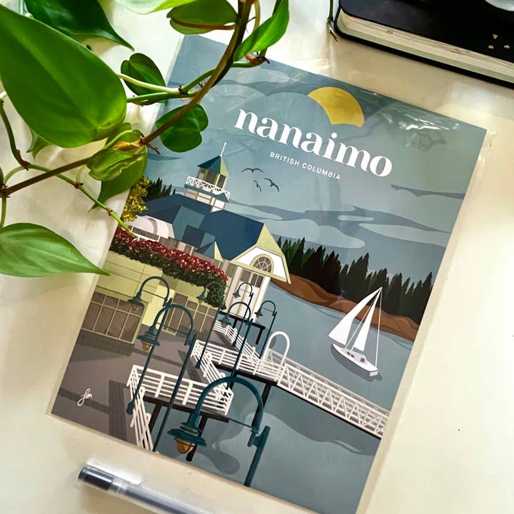 la designs - Wholesale Art Print - Nanaimo Harbour Art Print — Vancouver Island Waterfront1