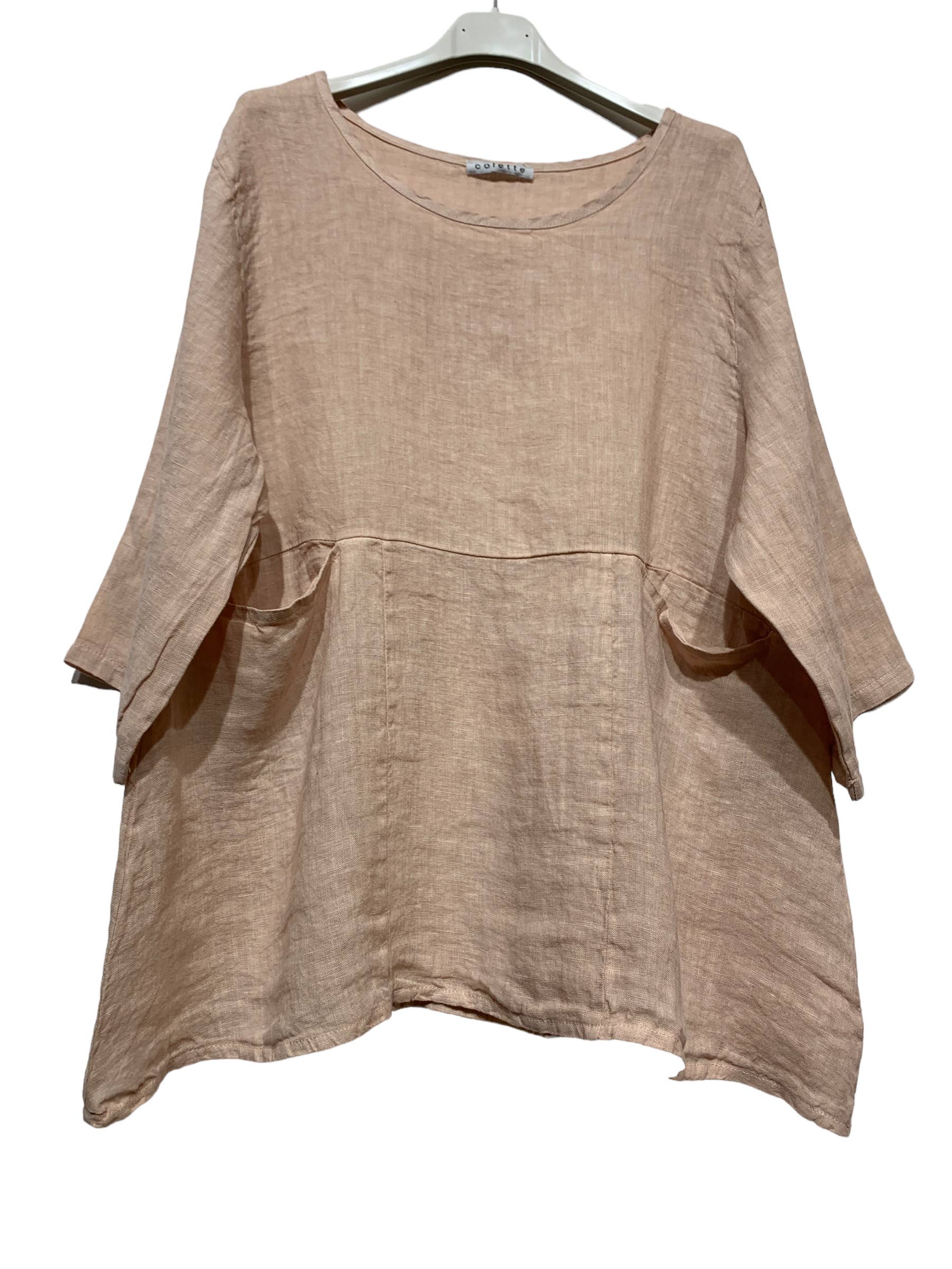 LINEN & COTTON HOUSE - Wholesale Tunic - Women's - 4238 TUNIC IN LINEN SPRING SUMMER CLOTHING 8