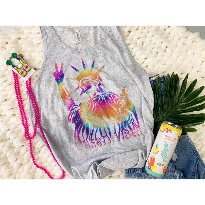 Liberty Vibes (options tee/tank) pour la vente par RR Tees Wholesale