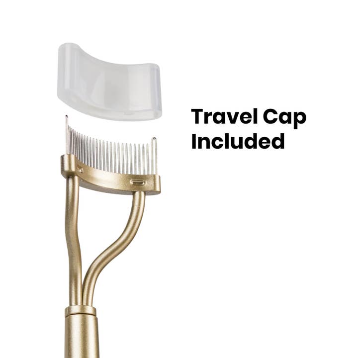 Lindo - Wholesale Eyelash Curler - Lindo Lash Comb - w/ Travel Cap