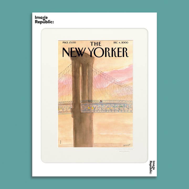 30x40 cm THE NEWYORKER 55 SEMPE WAY TO BROOKLYN 2000 51189 pour la vente par Image Republic