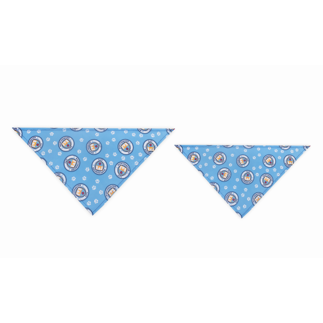 Floofball – wholesale Bandana - Hund – Manchewster City Hundhalsduk4