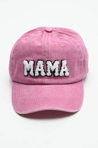 JOSSLYN by wall to wall - Wholesale Baseball Cap - Women's - WASHED SHERPA MAMA BASEBALL CAP 40HW7015