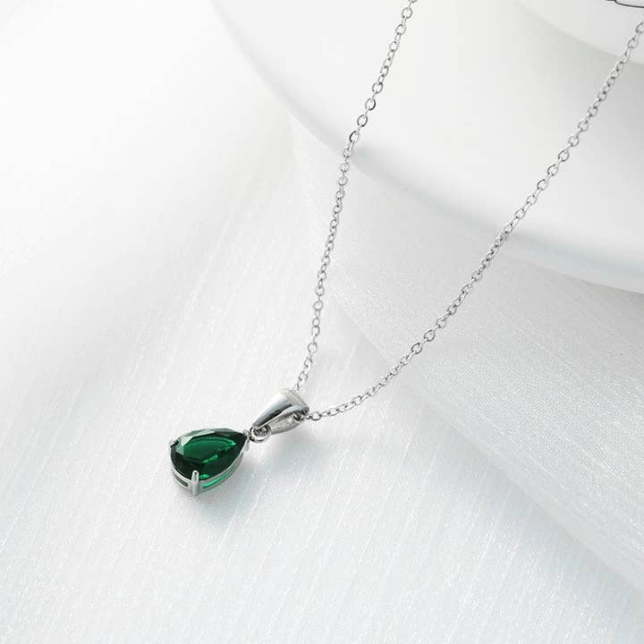 Gooddiy - Wholesale Jewelry Set - Inlaid Stainless Steel Necklace wholesale