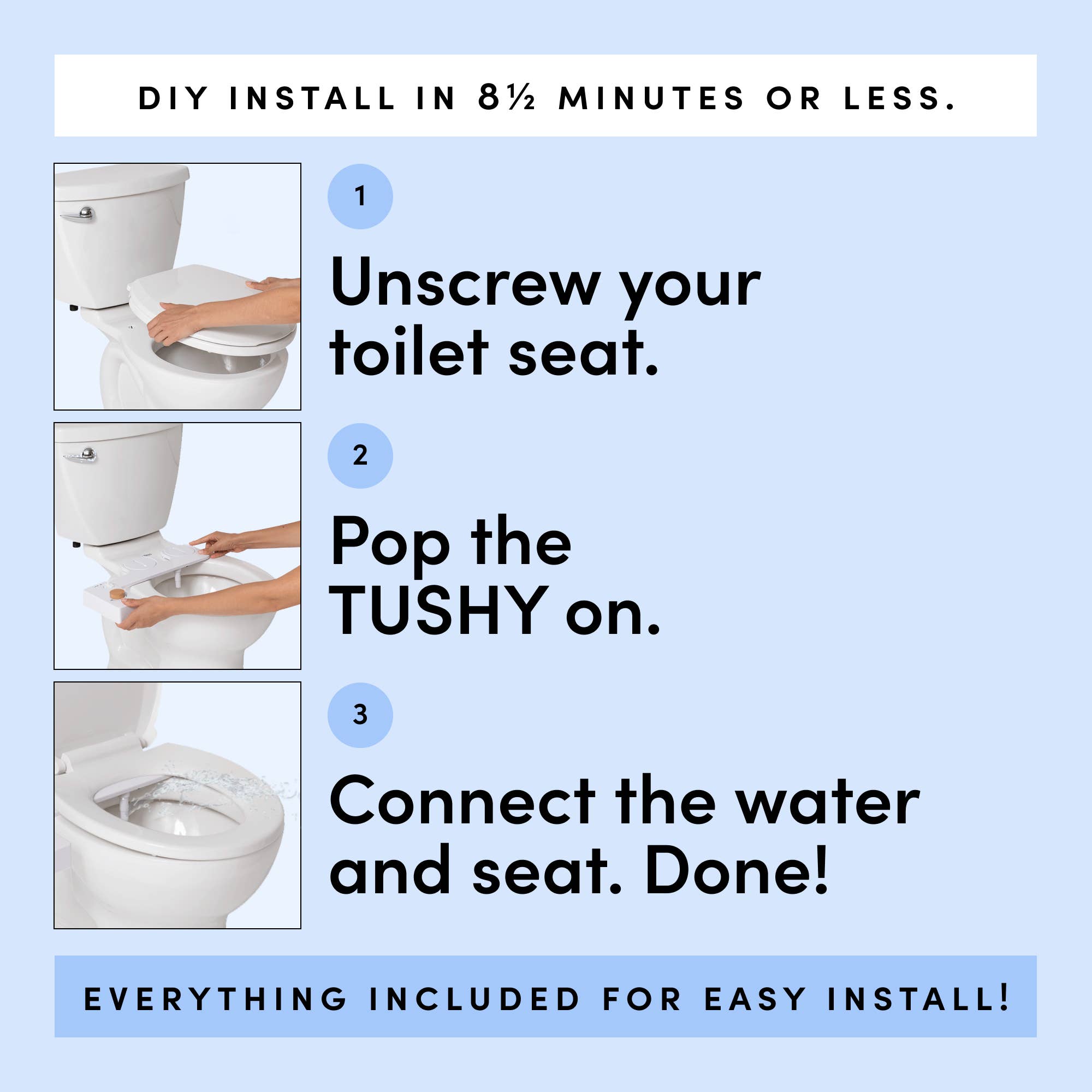 TUSHY - Wholesale Bathroom Accessory Set - TUSHY Classic 3.0 Bidet6