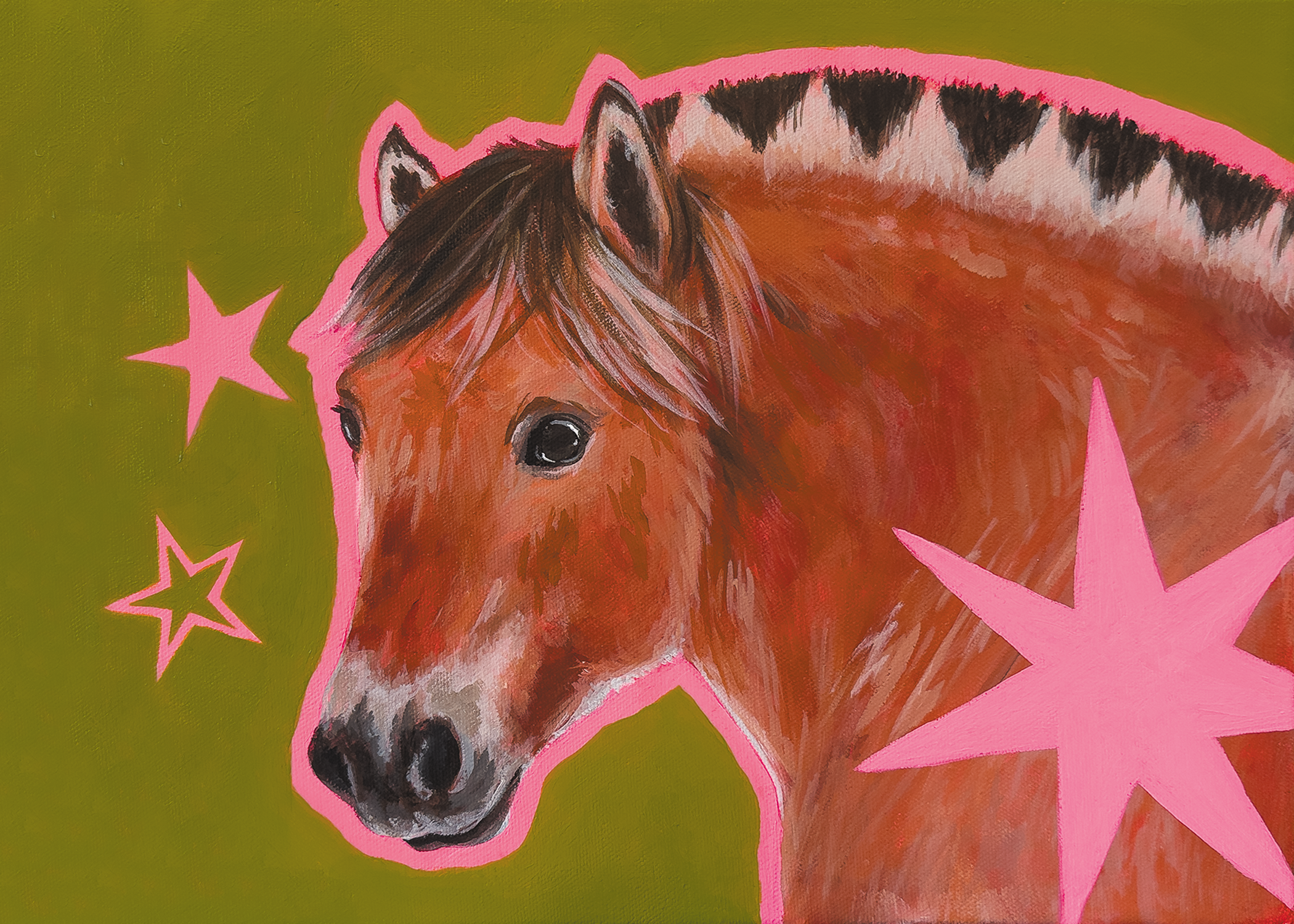 Pony Up by Audrey - Wholesale Art Print - Bubblegum Fjord Print0