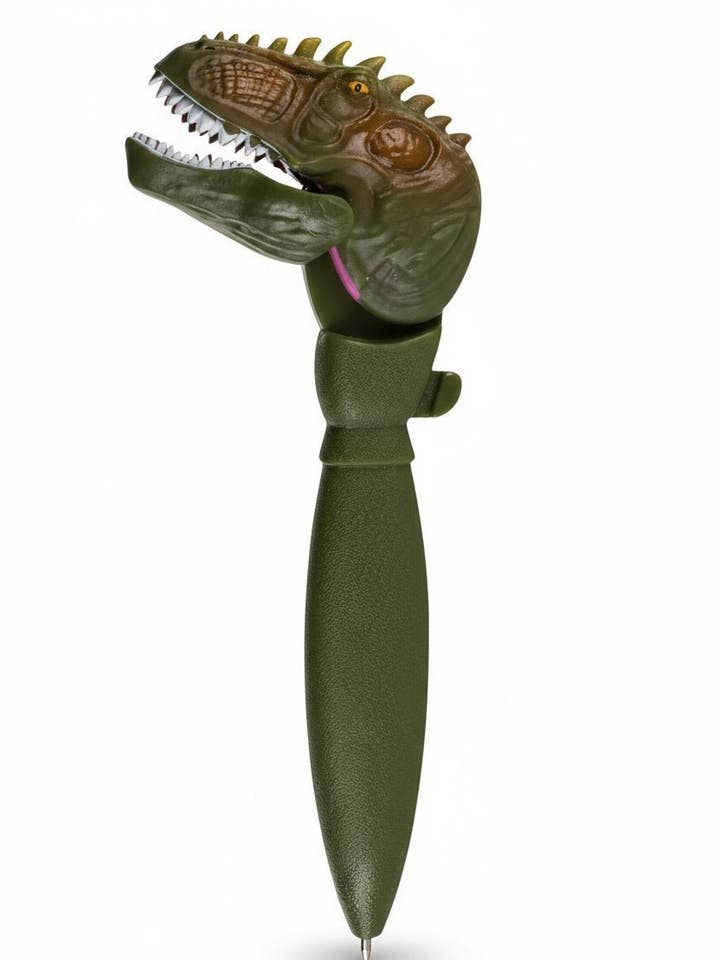 STYLO DINOSAURE QUI MORD pour la vente par Willy be Smart