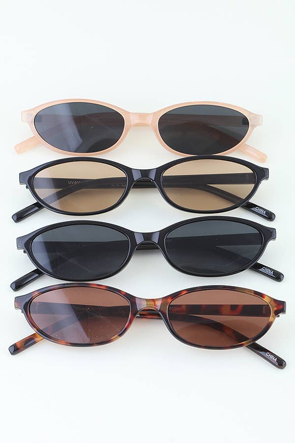 MIX Modern Chic Oval Sunglasses for wholesale on Faire4