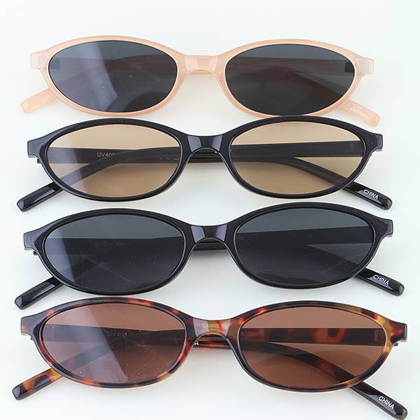 MIX Modern Chic Oval Sunglasses for wholesale on Faire4