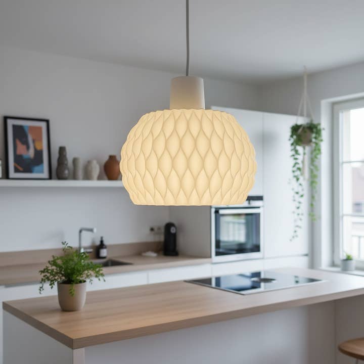 Lampdesign – Großhandel Kronleuchter/Hängeleuchte – Opal-Glanz-Pendelleuchte3